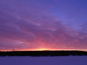 Sunrise over Lake Imagination - The Farm