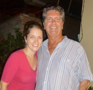 Nina and her father, Ted 